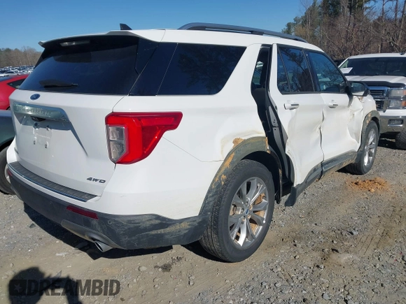 2023 Ford Explorer Limited with VIN 1FMSK8FH0PGB70287, listed as a IAAI auction lot 41826873 with 40,628 mi miles. Bid and sale history available at carsss.com. Image 4.