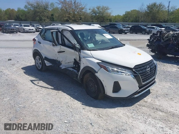 2023 Nissan Kicks S z VIN 3N1CP5BV1PL529911, wystawiony jako IAAI lot #41929559 z przebiegiem 24 060 mil mil oraz . Historia ofert i sprzedaży dostępna na DreamBid. Obrazek 1.
