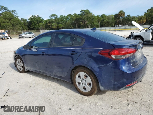 2017 Kia Forte LX with VIN 3KPFK4A77HE157440, listed as a Copart auction lot 50717215 with 179,005 mi miles and Salvage Title. Bid and sale history available at carsss.com. Image 2.