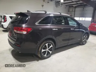 2018 Kia Sorento EX with VIN 5XYPHDA54JG355855, listed as a Copart auction lot 45316725 with 81,090 mi miles and Salvage Title. Bid and sale history available at carsss.com. Image 3.