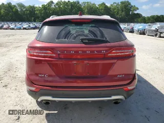 2018 Lincoln MKC Select with VIN 5LMCJ2C95JUL21468, listed as a Copart auction lot 51930305 with 20,958 mi miles and Salvage Title. Bid and sale history available at DreamBid. Image 6.