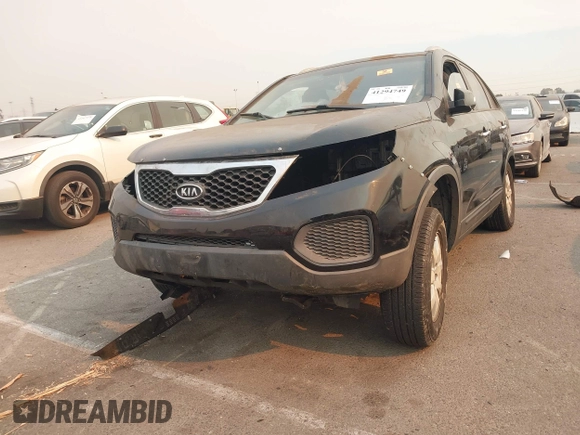 2013 Kia Sorento LX with VIN 5XYKT4A20DG314545, listed as a IAAI auction lot 41294749 with 1 mi miles. Bid and sale history available at carsss.com. Image 17.