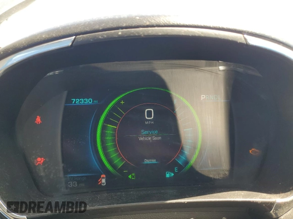 2016 Chevrolet Volt Premier with VIN 1G1RD6S57GU116850, listed as a Copart auction lot 51191385 with 72,330 mi miles and Salvage Title. Bid and sale history available at carsss.com. Image 9.