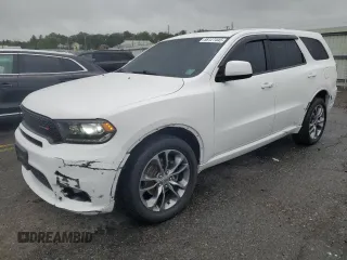 2020 Dodge Durango GT Plus z VIN 1C4RDJDG1LC248995, wystawiony jako Copart lot #58127445 z przebiegiem 40 863 mil mil oraz Szkoda całkowita • Salvage title. Historia ofert i sprzedaży dostępna na DreamBid. Obrazek 1.