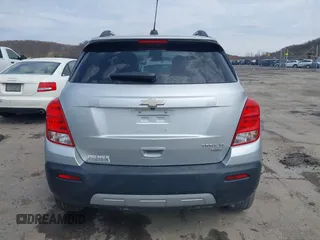 2015 Chevrolet Trax LT with VIN KL7CJRSB2FB171503, listed as a IAAI auction lot 41935289 with 115,880 mi miles and . Bid and sale history available at carsss.com. Image 16.