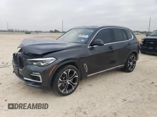 2021 BMW X5 sDrive40i with VIN 5UXCR4C09M9F79014, listed as a Copart auction lot 43667255 with 54,431 mi miles and Salvage Title. Bid and sale history available at carsss.com. Image 1.