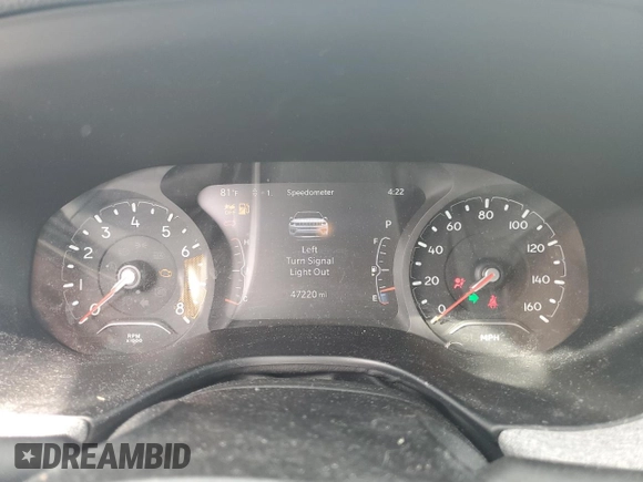2022 Jeep Compass Latitude Lux z VIN 3C4NJDFB8NT118522, wystawiony jako Copart lot #56775175 z przebiegiem 47 220 mil mil oraz Szkoda całkowita • Salvage title. Historia ofert i sprzedaży dostępna na DreamBid. Obrazek 9.