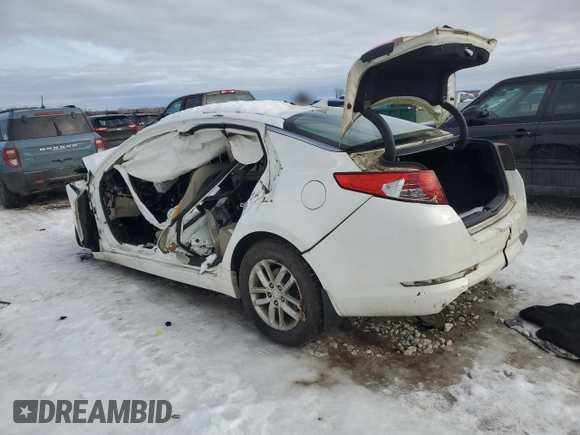 2013 Kia Optima LX with VIN KNAGM4A73D5313006, listed as a Copart auction lot 89066495 with Not Provided miles and Clean Title. Bid and sale history available at carsss.com. Image 2.