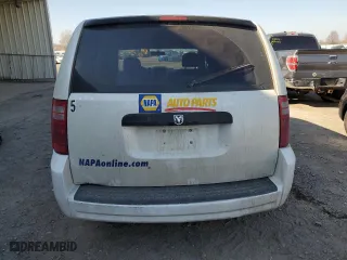 2010 Dodge Grand Caravan SE with VIN 2D4RN4DE4AR385806, listed as a Copart auction lot 48761105 with 0 mi miles and Salvage Title. Bid and sale history available at carsss.com. Image 6.