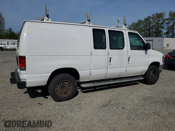 2013 Ford Econoline Cargo Commercial z VIN 1FTNE2EW4DDB22567, wystawiony jako Copart lot #54780235 z przebiegiem 104 060 mil mil oraz Czysty tytuł • Clean title. Historia ofert i sprzedaży dostępna na DreamBid. Obrazek 3.