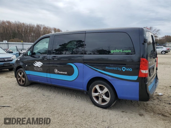 2020 Mercedes-Benz Metris with VIN W1WV0FEY6L3686351, listed as a Copart auction lot 82871044 with 96,538 mi miles and Clean Title. Bid and sale history available at DreamBid. Image 2.