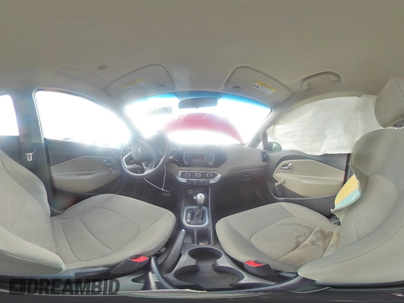 2017 Kia Rio LX with VIN KNADM4A34H6034535, listed as a Copart auction lot 45338195 with 123,459 mi miles and Salvage Title. Bid and sale history available at carsss.com. Image 13.