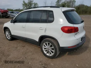 2018 Volkswagen Tiguan with VIN WVGBV7AX9JK000577, listed as a Copart auction lot 55118265 with 159,763 mi miles and Clean Title. Bid and sale history available at DreamBid. Image 2.