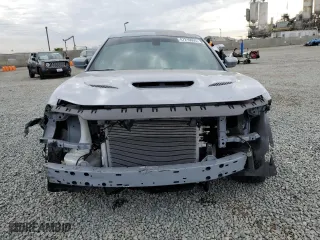 2022 Dodge Charger Scat Pack with VIN 2C3CDXGJ8NH181395, listed as a Copart auction lot 47210095 with 19,911 mi miles and Salvage Title. Bid and sale history available at carsss.com. Image 5.