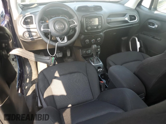 2018 Jeep Renegade Upland with VIN ZACCJBAB2JPJ54207, listed as a Copart auction lot 60516265 with 95,224 mi miles and Salvage title. Bid and sale history available at DreamBid. Image 8.