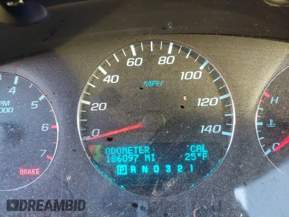 2006 Chevrolet Impala LT 3.5L with VIN 2G1WT58K669436007, listed as a IAAI auction lot 40910025 with 186,097 mi miles and . Bid and sale history available at DreamBid. Image 15.