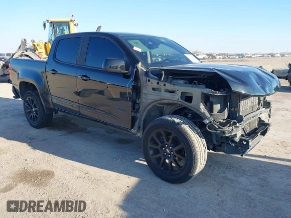 2020 Chevrolet Colorado 2WD LT with VIN 1GCGSCEN8L1125275, listed as a IAAI auction lot 41150812 with 56,079 mi miles and . Bid and sale history available at DreamBid. Image 1.