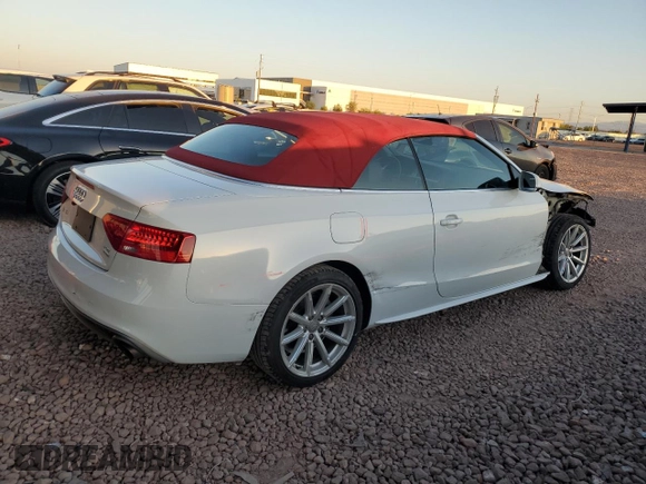 2016 Audi A5 Premium with VIN WAUD2AFH9GN001706, listed as a Copart auction lot 52953695 with 61,739 mi miles and Salvage title. Bid and sale history available at DreamBid. Image 3.