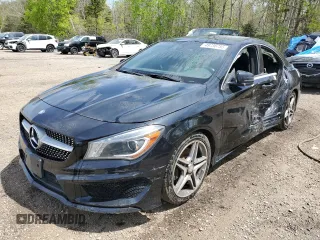 2015 Mercedes-Benz CLA 250 z VIN WDDSJ4GB4FN183506, wystawiony jako Copart lot #49736755 z przebiegiem 177 792 mil mil oraz Nie do naprawy • Non repairable. Historia ofert i sprzedaży dostępna na DreamBid. Obrazek 1.