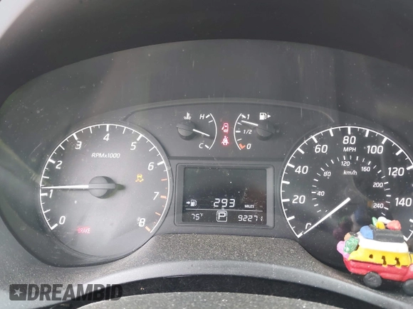 2017 Nissan Sentra SV z VIN 3N1AB7AP2HY253098, wystawiony jako IAAI lot #42122868 z przebiegiem 92 271 mil mil oraz . Historia ofert i sprzedaży dostępna na DreamBid. Obrazek 7.