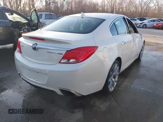 2013 Buick Regal GS with VIN 2G4GV5GV4D9161019, listed as a IAAI auction lot 41742212 with 133,722 mi miles. Bid and sale history available at carsss.com. Image 4.