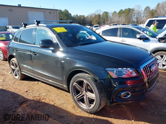 2012 Audi Q5 3.2L Premium Plus with VIN WA1DKAFP4CA010707, listed as a IAAI auction lot 41326651 with 178,170 mi miles. Bid and sale history available at carsss.com. Image 1.