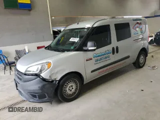 2016 Ram ProMaster City Cargo Tradesman with VIN ZFBERFAT4G6B03393, listed as a Copart auction lot 58466815 with 110,903 mi miles and Salvage title. Bid and sale history available at DreamBid. Image 1.