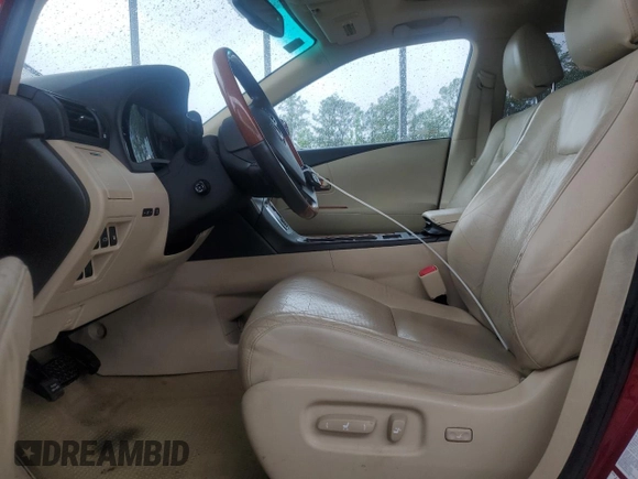 2011 Lexus RX 350 with VIN JTJZK1BAXB2411407, listed as a Copart auction lot 56562995 with 131,461 mi miles and Clean title. Bid and sale history available at DreamBid. Image 7.