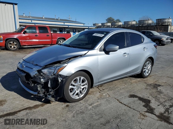2018 Toyota Yaris iA with VIN 3MYDLBYV0JY305771, listed as a Copart auction lot 83691094 with 114,646 mi miles and Salvage Title. Bid and sale history available at carsss.com. Image 1.
