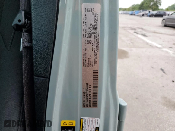2023 Jeep Wrangler Sport S z VIN 1C4HJXDN7PW681537, wystawiony jako Copart lot #63458155 z przebiegiem 18 602 mil mil oraz Szkoda całkowita • Salvage title. Historia ofert i sprzedaży dostępna na DreamBid. Obrazek 14.