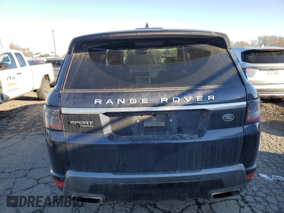2020 Land Rover Range Rover with VIN SALWR2RY9LA722675, listed as a Copart auction lot 84241534 with 36,158 mi miles and Salvage title. Bid and sale history available at DreamBid. Image 6.