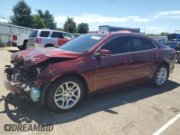 2016 Chevrolet Malibu Limited LT with VIN 1G11C5SA9GF119485, listed as a Copart auction lot 61378054 with 52,814 mi miles and Salvage Title. Bid and sale history available at carsss.com. Image 1.