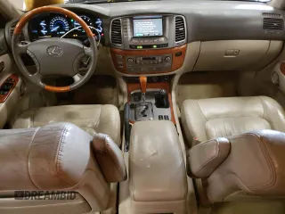2003 Lexus LX with VIN JTJHT00W833528660, listed as a Copart auction lot 55594575 with 192,206 mi miles and Clean Title. Bid and sale history available at carsss.com. Image 8.