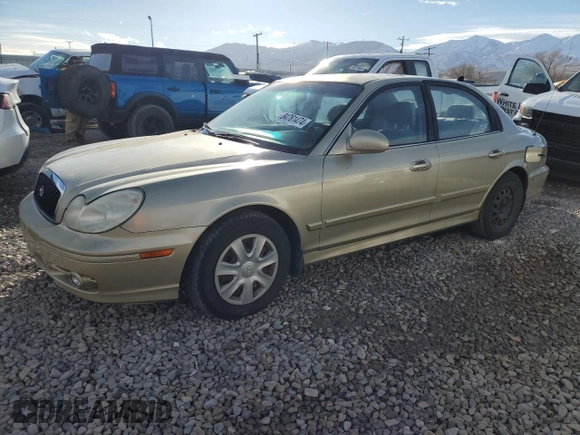 2004 Hyundai Sonata with VIN KMHWF25S44A973750, listed as a Copart auction lot 84761474 with 163,040 mi miles and Salvage Title. Bid and sale history available at carsss.com. Image 1.