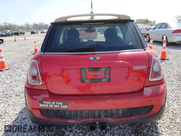 2009 MINI Hardtop S with VIN WMWMF73599TW87973, listed as a Copart auction lot 53343985 with 73,742 mi miles and Salvage Title. Bid and sale history available at DreamBid. Image 6.