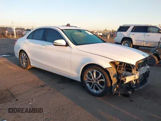 2016 Mercedes-Benz C C 300 with VIN 55SWF4JBXGU162678, listed as a IAAI auction lot 41877653 with 132,830 mi miles. Bid and sale history available at carsss.com. Image 1.