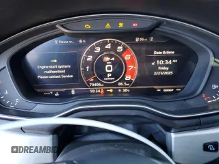 2018 Audi S4 Prestige z VIN WAUC4AF40JA003734, wystawiony jako Copart lot #46118075 z przebiegiem 79 496 mil mil oraz Szkody całkowita. Historia ofert i sprzedaży dostępna na DreamBid. Obrazek 9.