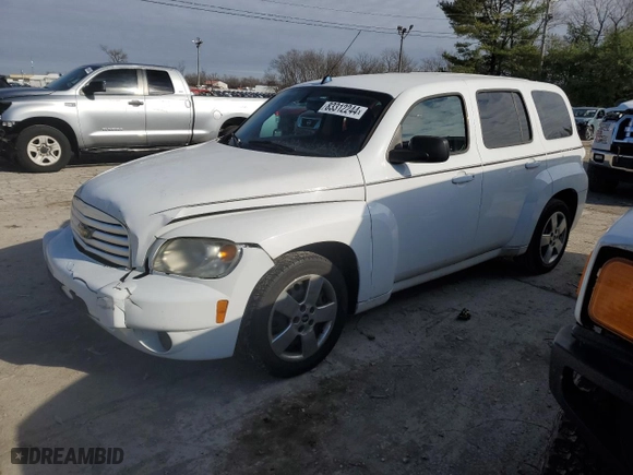 2011 Chevrolet HHR LS with VIN 3GNBAAFW1BS504745, listed as a Copart auction lot 83312244 with NaN miles and Clean Title. Bid and sale history available at carsss.com. Image 1.