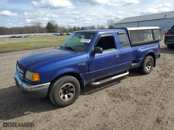 2003 Ford Ranger XL with VIN 1FTYR14V43PA27458, listed as a Copart auction lot 50756295 with 77,058 mi miles and Clean Title. Bid and sale history available at carsss.com. Image 1.