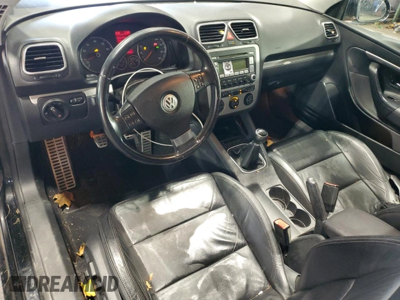 2007 Volkswagen Eos with VIN WVWCA71F67V019624, listed as a Copart auction lot 79905514 with 115,471 mi miles and Salvage Title. Bid and sale history available at DreamBid. Image 8.