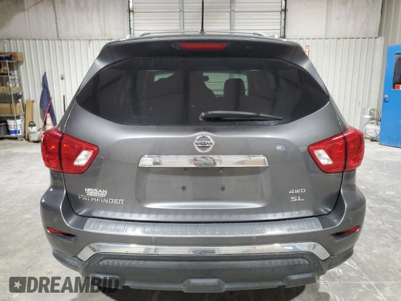 2018 Nissan Pathfinder SL with VIN 5N1DR2MM7JC621098, listed as a Copart auction lot 51783805 with 158,846 mi miles and Salvage Title. Bid and sale history available at carsss.com. Image 6.
