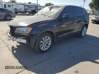 2014 BMW X3 xDrive28i z VIN 5UXWX9C59E0D40905, wystawiony jako Copart lot #57693135 z przebiegiem 133 152 mil mil oraz Szkoda całkowita • Salvage title. Historia ofert i sprzedaży dostępna na DreamBid. Obrazek 1.
