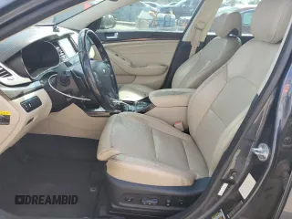 2015 Kia Cadenza Premium with VIN KNALN4D74F5195476, listed as a Copart auction lot 72385204 with 106,399 mi miles and Salvage Title. Bid and sale history available at carsss.com. Image 7.