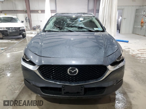 2024 Mazda CX-30 S Carbon Edition with VIN 3MVDMBCM7RM637315, listed as a Copart auction lot 55108695 with 8,476 mi miles and Salvage title. Bid and sale history available at DreamBid. Image 5.