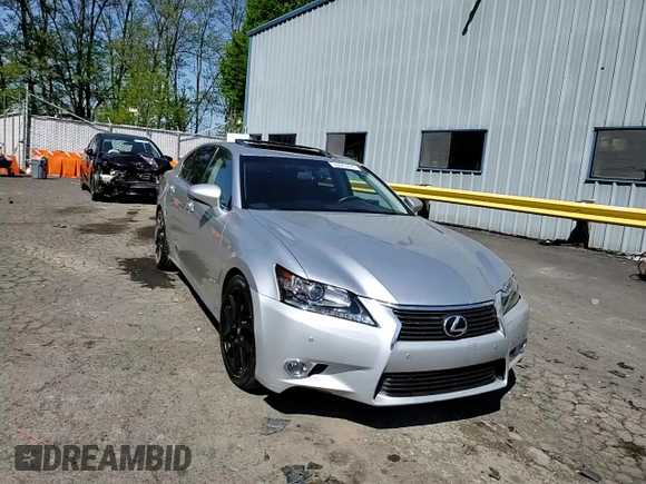 2013 Lexus GS 350 with VIN JTHBE1BL5D5000607, listed as a Copart auction lot 55643495 with 125,763 mi miles and Salvage title. Bid and sale history available at DreamBid. Image 13.