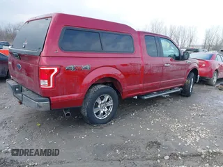 2017 Ford F-150 XL with VIN 1FTFX1EF3HFC83964, listed as a IAAI auction lot 41699981 with 66,703 mi miles. Bid and sale history available at carsss.com. Image 4.