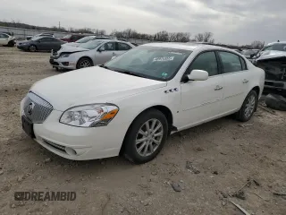 2010 Buick Lucerne CXL with VIN 1G4HC5EM6AU106722, listed as a Copart auction lot 48975355 with 51,444 mi miles and Salvage Title. Bid and sale history available at DreamBid. Image 1.