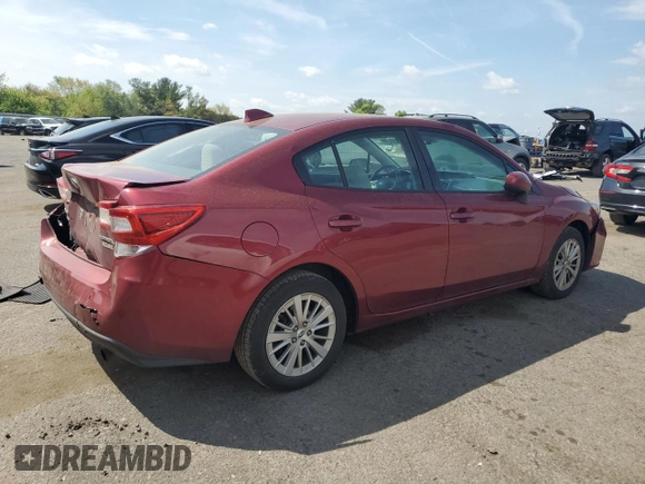 2017 Subaru Impreza Premium with VIN 4S3GKAD66H3619998, listed as a Copart auction lot 55403315 with 182,099 mi miles and Salvage title. Bid and sale history available at DreamBid. Image 3.