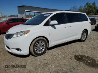 2014 Toyota Sienna XLE with VIN 5TDYK3DC0ES526555, listed as a Copart auction lot 48379125 with 116,822 mi miles and Salvage Title. Bid and sale history available at carsss.com. Image 1.