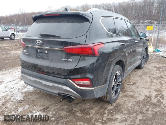 2020 Hyundai Santa Fe Limited with VIN 5NMS5CAA3LH250453, listed as a IAAI auction lot 41346692 with 87,876 mi miles. Bid and sale history available at carsss.com. Image 4.
